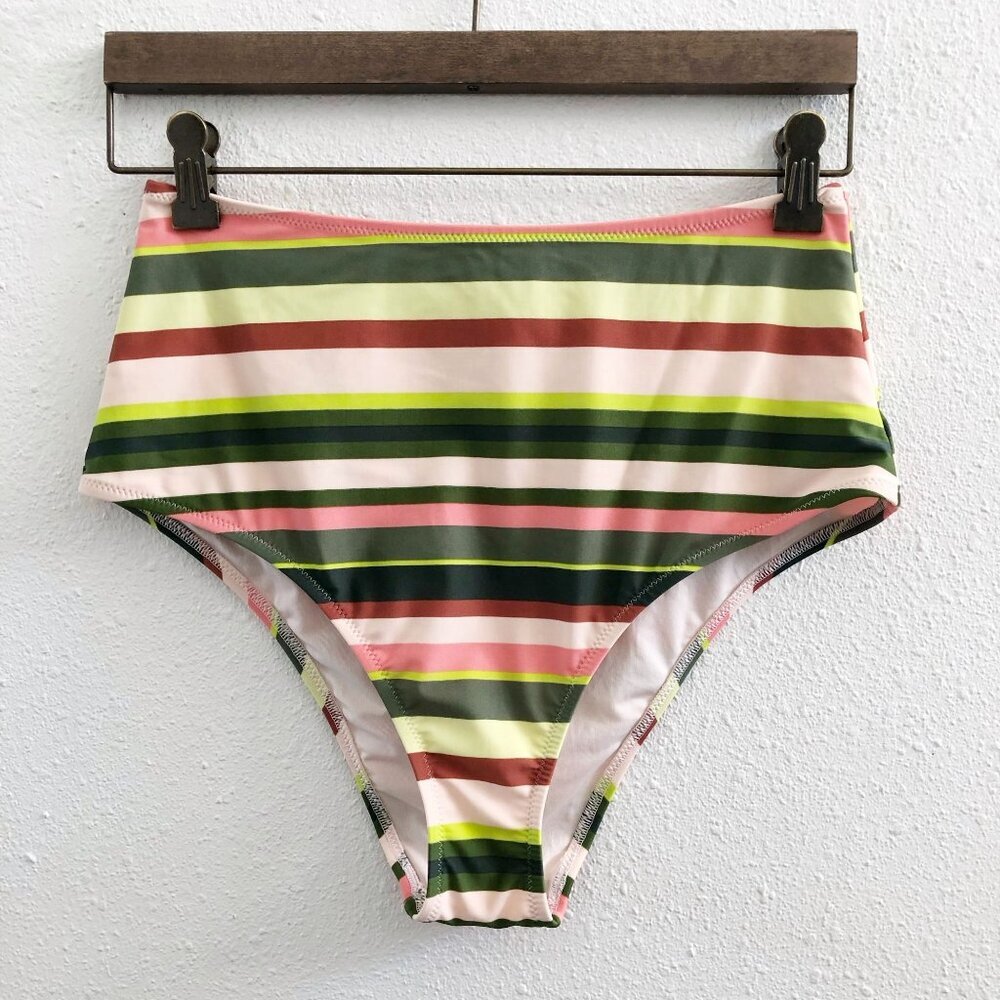 NWOT‎ AERIE High Waisted Swim Bikini Bottom Size Medium